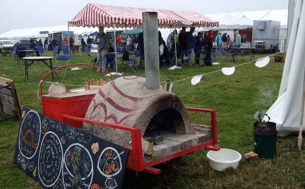 mobile pizza oven