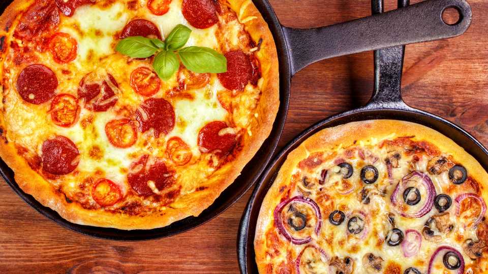 try using pizza pans instead of pizza stones